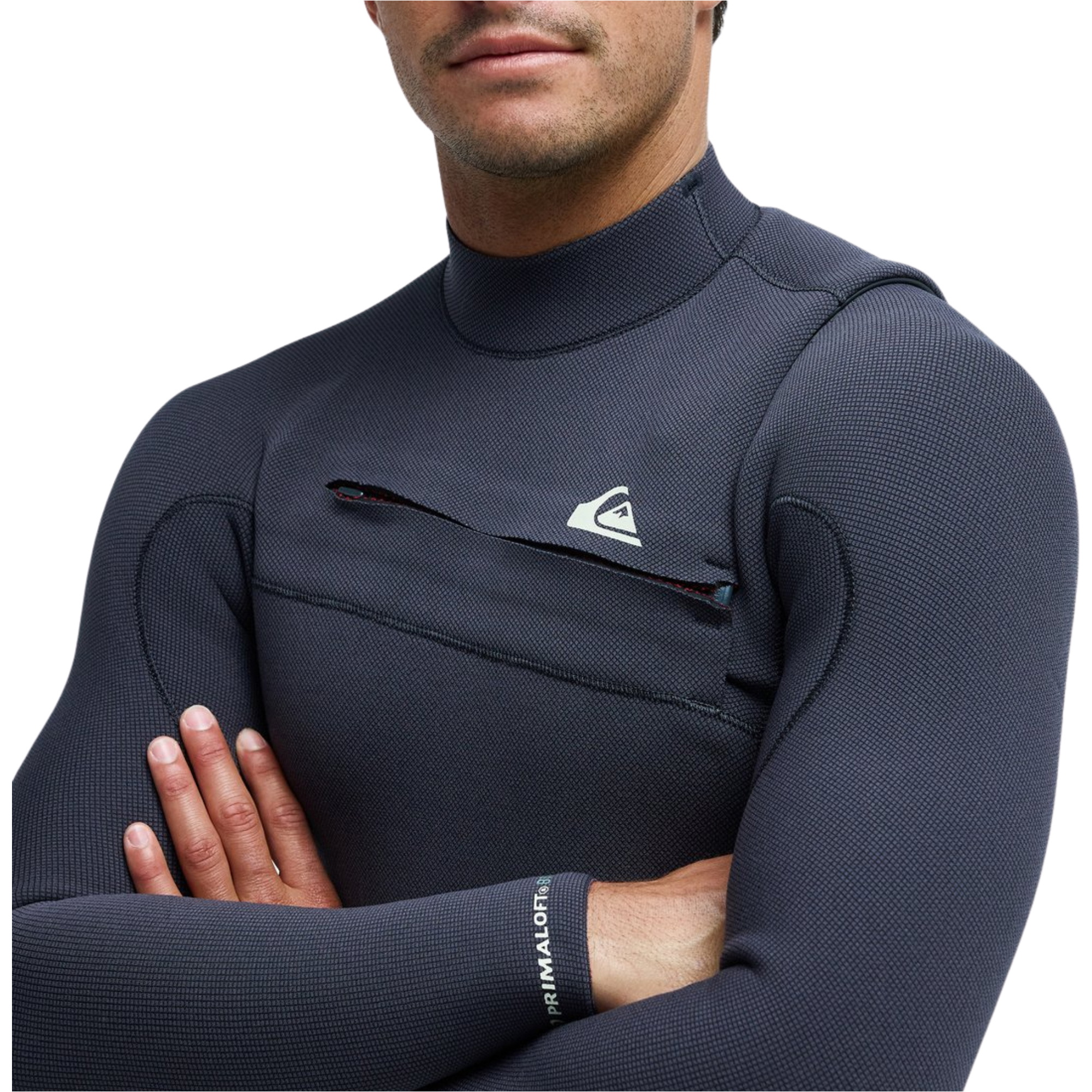 2026 Quiksilver Mens Highline 5/4/3mm Chest Zip Wetsuit EQYW103249 - Black